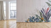Spring Flowers Tropical Wallpaper