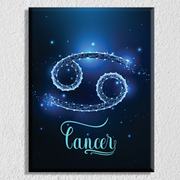 Cancer Blue Art