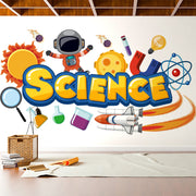 Cartoon Science Wallpaper