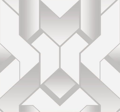 Platinum Geometric Seamless Wallpaper