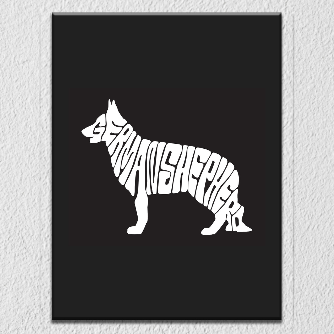 German Shepherd Wall Art