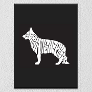 German Shepherd Wall Art