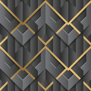Blue Gold Art Design Self Adhesive Sticker For Cabinet