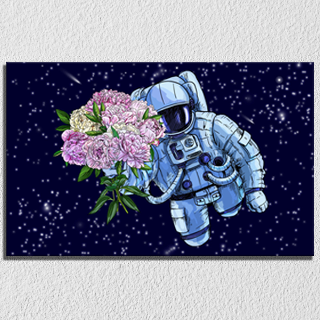 Astronaut Floral Bouquet