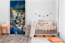 Running Toy Story Anime Self Adhesive Sticker For Door
