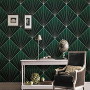 Remdesivir Turquoise Gold Wallpaper