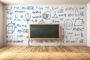 Maths Equations Blue Wallpaper