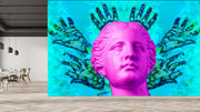 Aesthetic Hand Sculpture Wallpaper