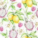 Yellow Pink Fruits Customize Wallpaper