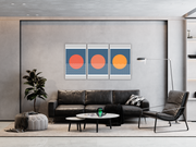 Bauhaus Art Sun, Set Of 3