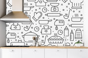 Kitchen Tiles Customised Wallpaper