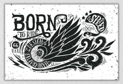 Born To Ride Wall Art