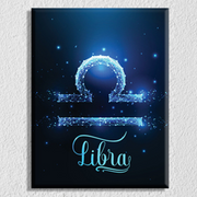 Libra Blue Art