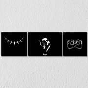 Black Panther Wall Art, Set Of 3