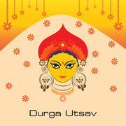 Painting Of Durga Self Adhesive Sticker Poster