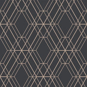 Omega Metro Diamond Geometric Wallpaper