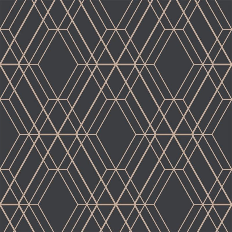 Omega Metro Diamond Geometric Wallpaper