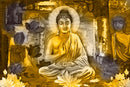 Lord Buddha Customised Wallpaper