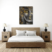 Grey And Black Buddha