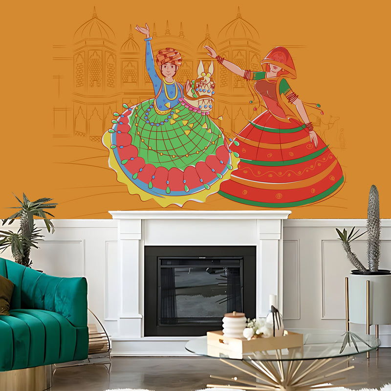 Rajasthani Folk Dancer Wallpaper