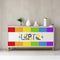 Colourful Lgbtq Quote Design Self Adhesive Sticker For Cabinet