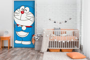 Doremon Anime Self Adhesive Sticker For Door