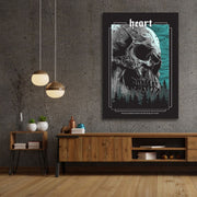 Heart Skeleton Art