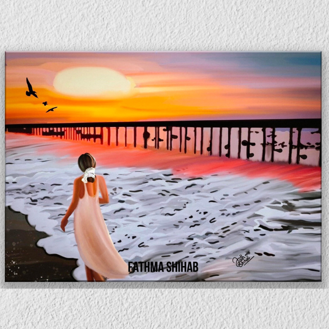 By The Sea Wall Art
