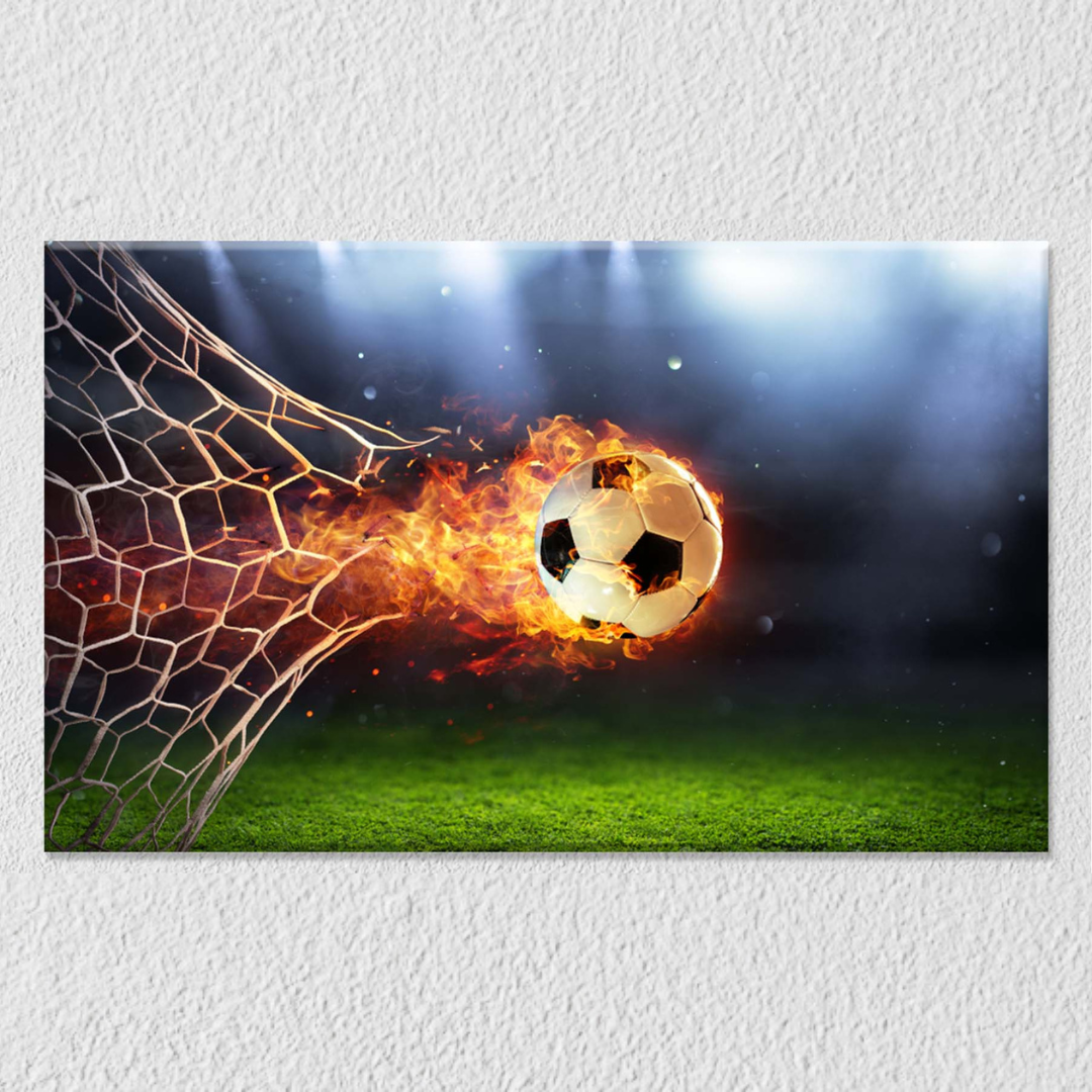 Fire Football Net Art