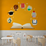 Yellow Nursery Wallpaper