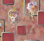 Shine 2 Floral Elegant Wallpaper