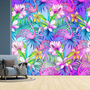 Floral Purple Wallpaper
