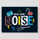 Pop Colours Music Quote Wall Art