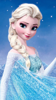 Elsa Anime Self Adhesive Sticker For Door