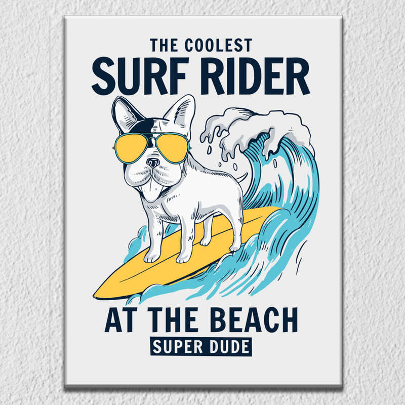 Dof Surf Rider wall Art