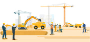 Wrecking Construction Wallpaper