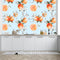 Oranges with flowers Customize Wallpaper