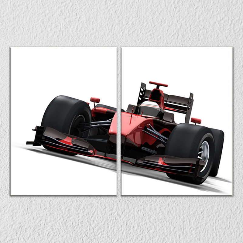 F1 Racing Wall Art , Set Of 2
