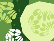 Green Fruit Art Customize Wallpaper
