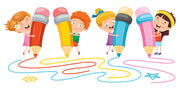 Kindergarten Doodle Wallpaper