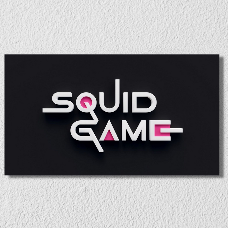 Squid Game Wall Art