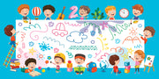 Abstract Nursery School Wallpaper