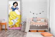 Snow White Anime Self Adhesive Sticker For Door