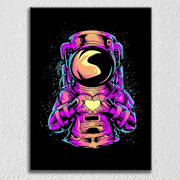 Astronaut Making Heart Art