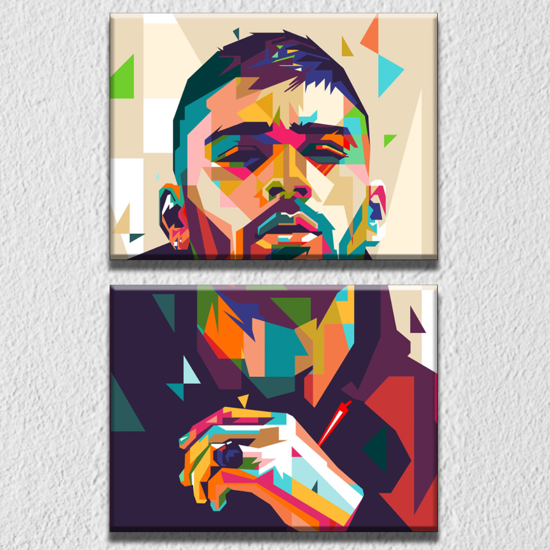 One Direction Zayn Pop Art, Set Of 2