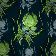 Green Leafs Flower Customize Wallpaper