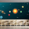 Cross Section Solar System Wallpaper