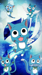 Happy Anime Self Adhesive Sticker For Door