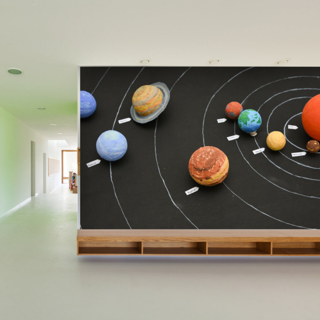 3D Planet Painting Wallpaper