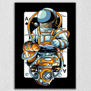 Astronaut Card Art